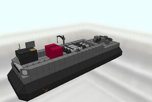 Cargo hovercraft with some ICBM's