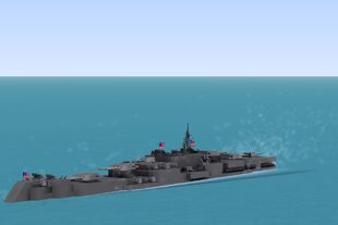 Name: Battlecruiser Yeshmin, uses 400-600 mil armor, I basically poured a variety of weapons onto this ship. I designed it to be an anti ramming ship also.