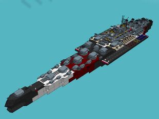 The Red Star Cruiser, powerful to its kind, it is Russia's dreamed pride. When upgraded, it'll be the most unstoppable battleship of the 2nd Cold War. To its most possibility, I think this is the first ship in Warship Craft to be posted.