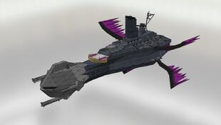 Metaknight's Battleship Halberd by Zecit