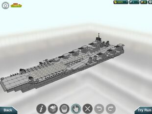 DSPF SILVER BULLET. Battleship, ramming ship, aircraft carrier