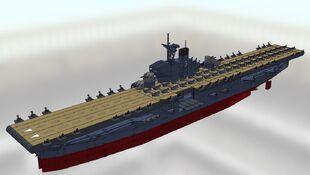 USS Essex CV-9 By Zecit