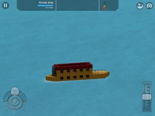 A cruise ship I made for fun!