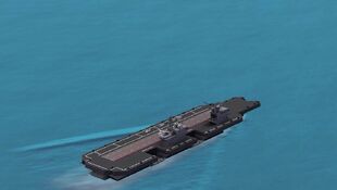 Elizabeth Class Carrier on a test run (Stock)