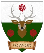 O'Connell Family Crest as it appears on the Atlas II Fomor