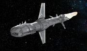 McKenna Class Battleship (Old Version - Underway)