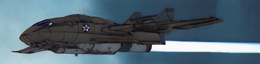 Tomahawk Aerospace Fighter (In Flight - Colorization)