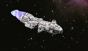 Drone Warship (Under Thrust)