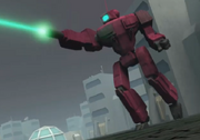 Stinger Mech (Firing in city combat - Farseer Animation Version)