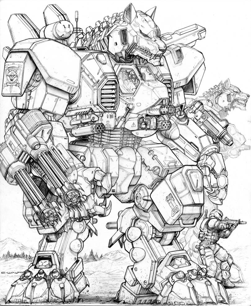 Omicron Alpha Wolf | BattleTech Fanon Wiki | Fandom