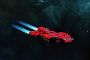 Inazuma Class Corvette (Under Thrust - Iron Metal Works version)