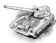 Pershing Tank (TRO 3063 by Stephen Huda)