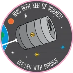 NMS Beer Keg of Science (Crew Patch)