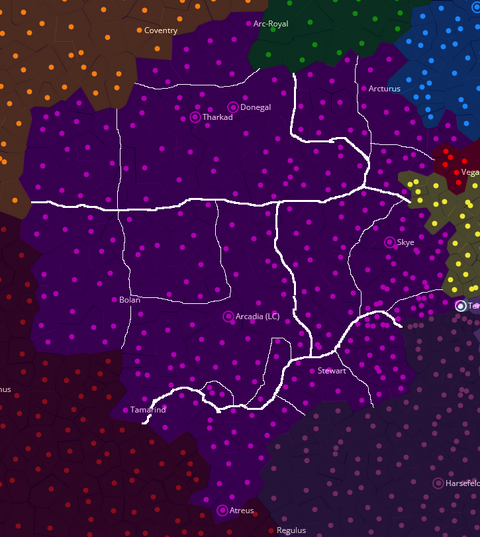 Map of Royal Federation