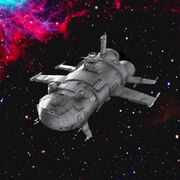 Monsoon Battleship (space background)