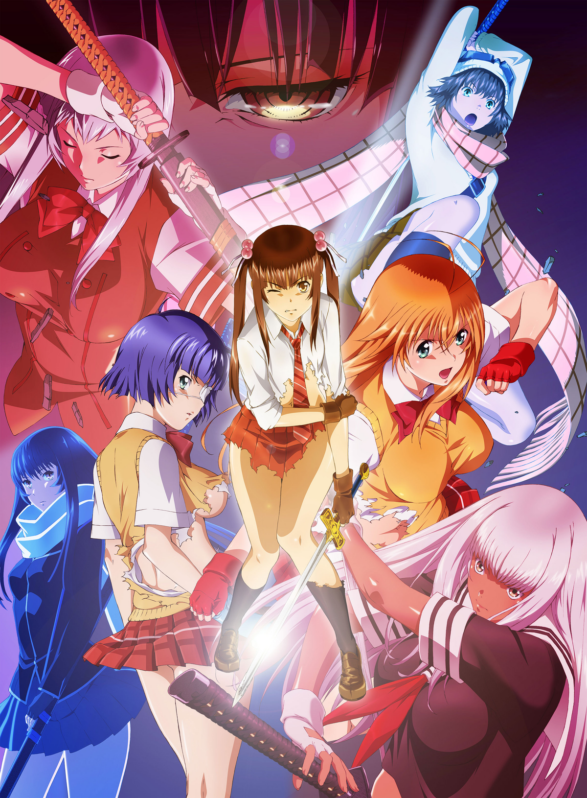 El anime Shin Ikkitousen anunció su fecha de estreno y su cantidad de  episodios en total