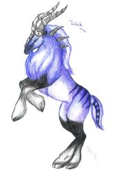 Cobalt Talbuk by moonscream