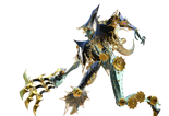 Bayonetta fused with Umbran Clock Tower