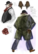 Illustration conceptuelle d'Enzo pour Bayonetta