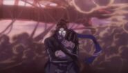 Inspired poursuivant Bayonetta en arrière-plan