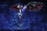 Bayonetta avec les ailes de Malphas