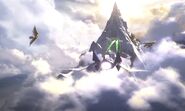 Contrôle de l'Arwing dans le Chapitre XVI