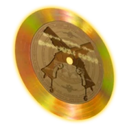 Disque d'or des Roses d'onyx
