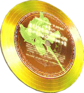 Disque d'or de 武甕槌 Takemikazuchi