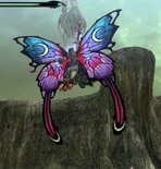 Bayonetta, using Madama Butterfly's wings to double jump