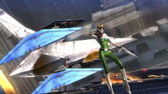 Arwing de Jeanne dans le Prologue