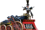 Bayonetta fused with Wartrain Gouon