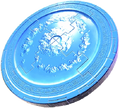 Médaillon bleu