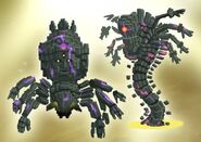 Golem du premier Bayonetta (Phantasmaraneae / Scolopendra)