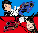 Artwork promoting the creation of PlatinumGames's new Japanese Twitter account. Drawn by Yusuke Hashimoto.