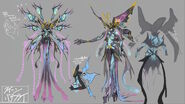 Conception de la Reine Butterfly