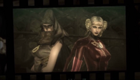 Bayonetta-Cereza stands alongside Jeanne in the new altered history