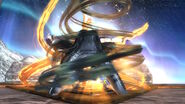 Balder et Bayonetta combinant leurs forces pour invoquer Omne.