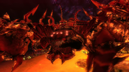 Close-up of Phantasmaraneae in Bayonetta 2.