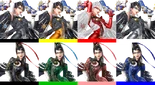 Bayonetta's costumes in SSB4