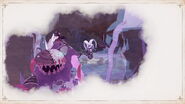 Morgana poursuivant Cereza et Chouchou