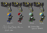 The tassel designs for Bayonetta 2.