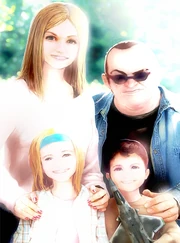 Enzo with his wife and children.