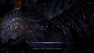 Malphas sur l'écran titre de Bayonetta 3