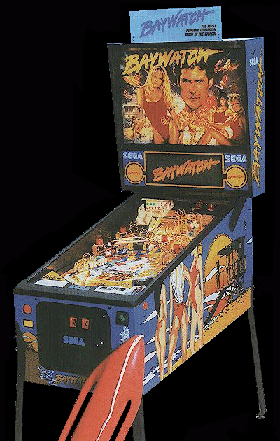 Baywatch Pinball Machine