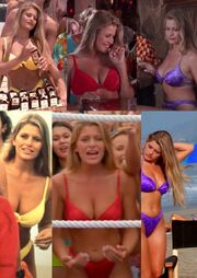 Marliece Andrada - Arli$$ and Baywatch Bikini Comparison