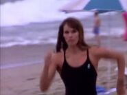 Baywatch - September 27, 1992 - 875 - Stephanie Holden (Alexandra Paul) In Her Black Bathing Suit