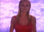 Baywatch - November 22, 1992 - 690 - C.J. Parker (Pamela Denise Anderson) In Her Red Lifeguard Bathing Suit