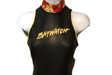 Bayguard Blue Lifeguard Swimsuit, Baywatch