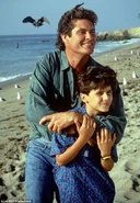 Mitch with his son Hobie