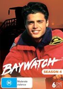 Matt on the Australian DVD cover of Baywatch Season 4